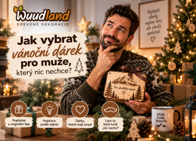 Vánoční dárek pro muže, který nic nechce: jak vybrat