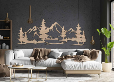 Dřevěné obrazy na zeď – jak vybrat originální dekoraci do interiéru