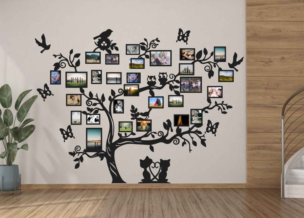 Jak vybrat dřevěné fotorámečky na zeď: velikost, styl a umístění