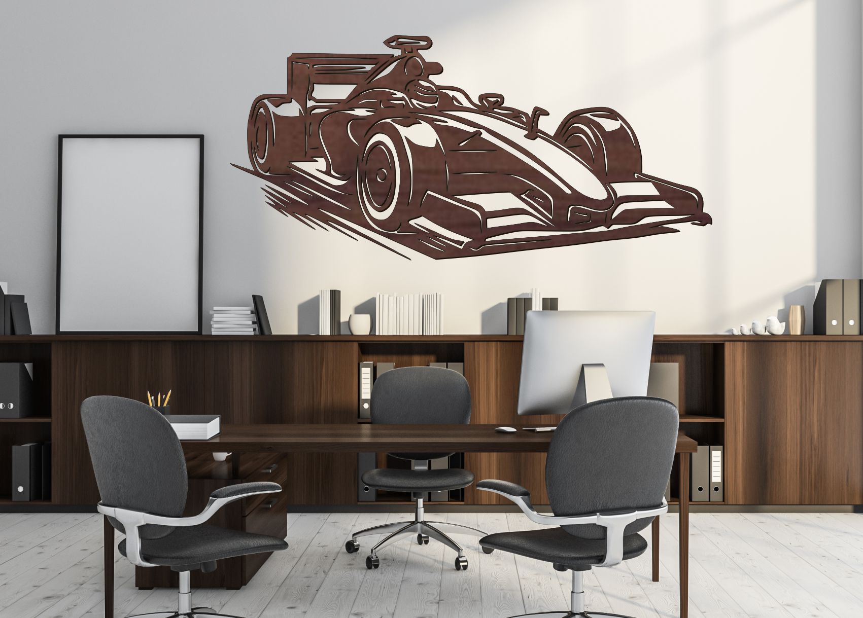 Dřevěný obraz na stěnu – Formula