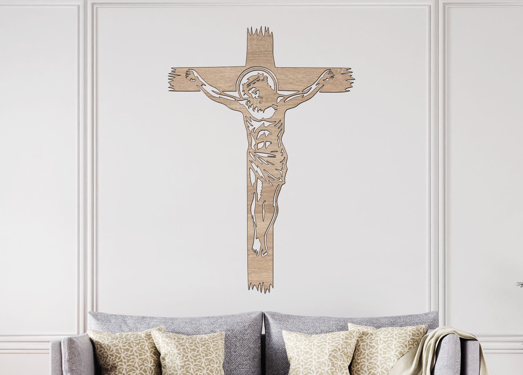 Dřevěný obraz na stěnu – Ježíš Kristus