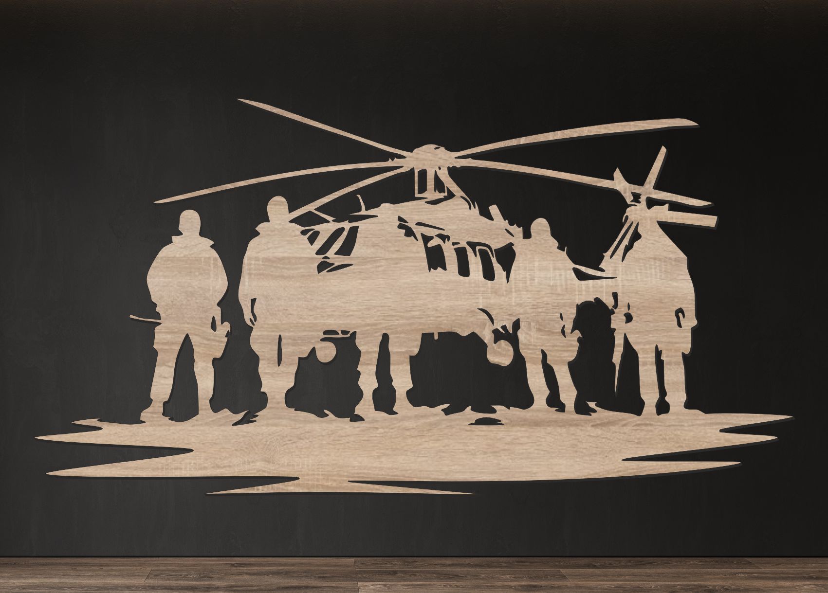 Dřevěný obraz – Speciální jednotky