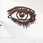 Dřevěný obraz – Oko