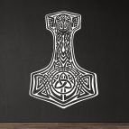 Dřevěný obraz – Thorovo kladivo