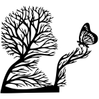 Dřevěný obraz – Duše přírody