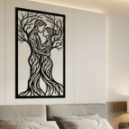 Dřevěný obraz na zeď – Spojení dvou duší