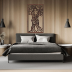 Dřevěný obraz na zeď – Spojení dvou duší