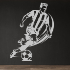 Dřevěný obraz – Střela na bránu