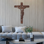 Dřevěný obraz na stěnu – Ježíš Kristus