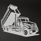 Dřevěný obraz na stěnu – Nákladní auto