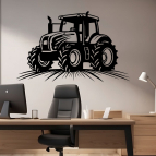 Dřevěný obraz na stěnu – Traktor