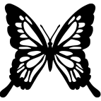 Dřevěný obraz – Motýl Monarch