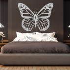 Dřevěný obraz – Motýl Monarch