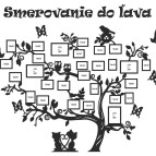 Dřevěný fotorámeček na zeď – Rodinný strom s ptáčky