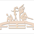 Věšák na medaile - Atletika