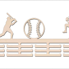 Věšák na medaile - Baseball