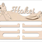 Věšák na medaile - Hokej