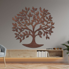 Dřevěný strom života na zeď – Rodinný rozkvět