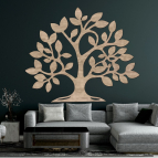 Dřevěný strom života na zeď – Listy života