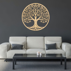 Dřevěný obraz - Strom života Bohatá koruna