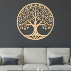 Dřevěný obraz - Strom života Bohatá koruna