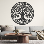 Dřevěný obraz - Strom života Harmonie kořenů