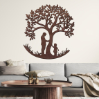 Dřevěný strom života – Rodinný kruh