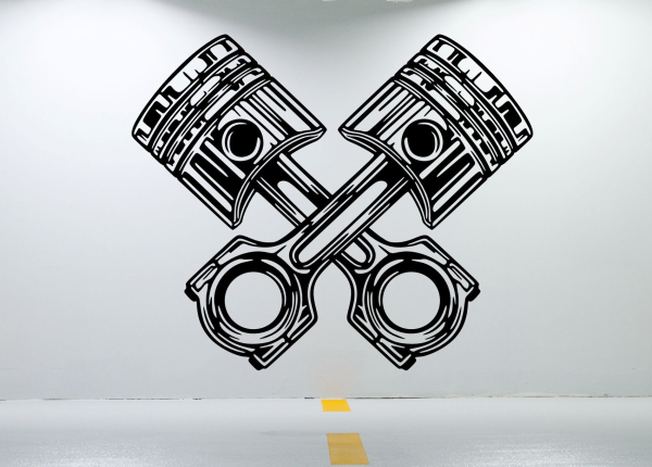 Dřevěný obraz na stěnu – Písty