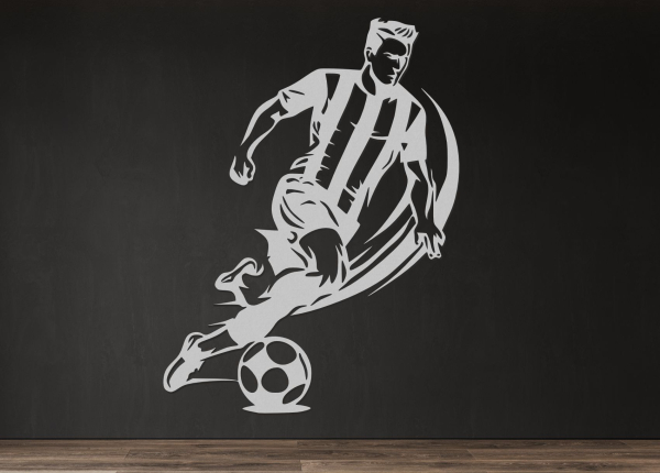 Dřevěný obraz – Střela na bránu