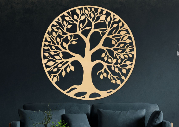Zdarma k nákupu nad 1 750 Kč - dřevěný strom života (25 × 25 cm) zdarma k nákupu nad 1 750 Kč